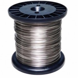 BOBINA FIO DE ACO INOXIDAVEL P/ CERCA ELETRICA 0,90mm 